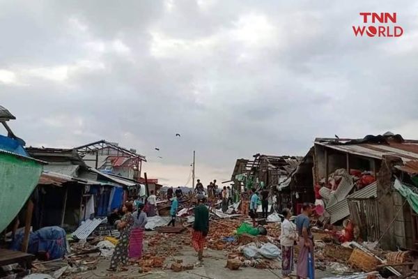 เปิดภาพความเสียหาย พายุโมคา ถล่มเมียนมา-บังคลาเทศ