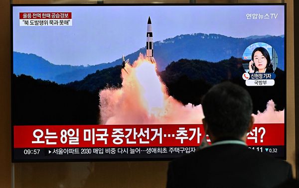 เสียงไซเรนเตือนภัย! เกาหลีเหนือยิงขีปนาวุธตกใกล้ชายฝั่งของเกาหลีใต้