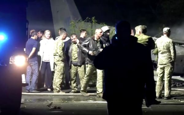 สลด! เครื่องบินทหารตกในยูเครน ดับอย่างน้อย 22 ราย