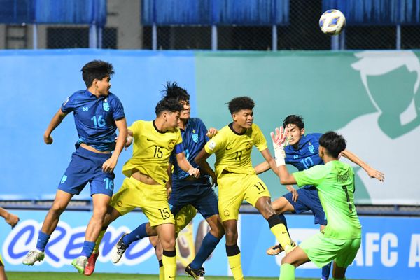 ผลบอลสด U17 ปี ชิงแชมป์เอเชีย 2023 รอบแบ่งกลุ่ม นัดที่สอง มาเลเซีย พบ ไทย