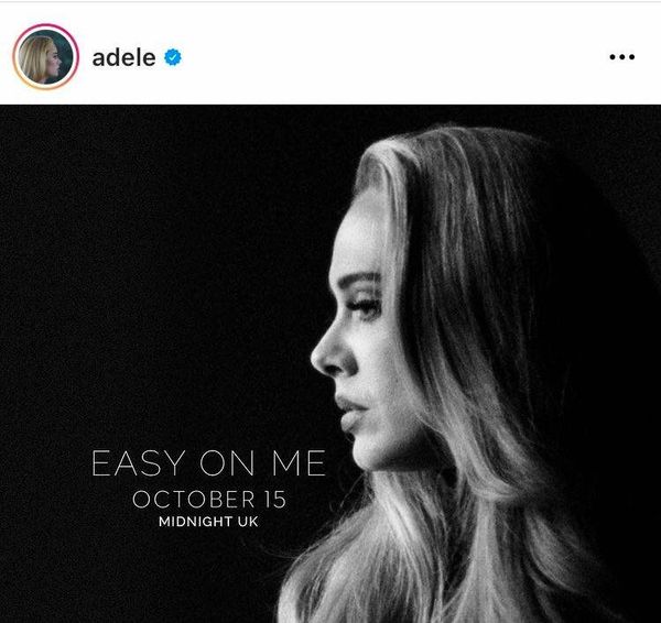Adele คัมแบ็กทรงพลัง!! Easy On Me งานเพลงแรกในรอบเกือบ 6 ปี 