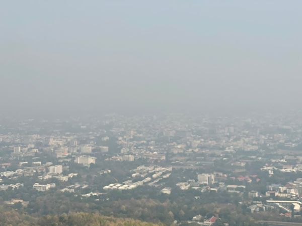 ฝุ่น PM2.5 เชียงใหม่ พุ่งสูงติดอันดับ 1 ของโลก อากาศแย่ 4 วันติด