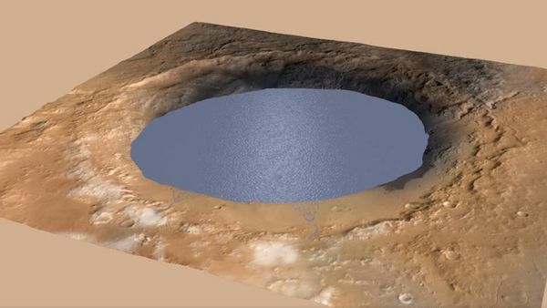 มนุษยชาติลุ้น ! พบสิ่งมีชีวิต ในทะเลสาบบนดาวอังคาร