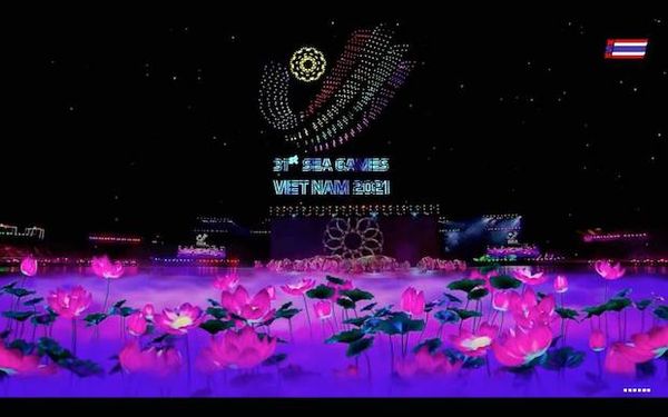 สุดตระการตา!! เวียดนามเปิด ‘ซีเกมส์ ครั้งที่ 31' ณ กรุงฮานอย ธีมจุดไฟให้โชติช่วง (มีคลิป)