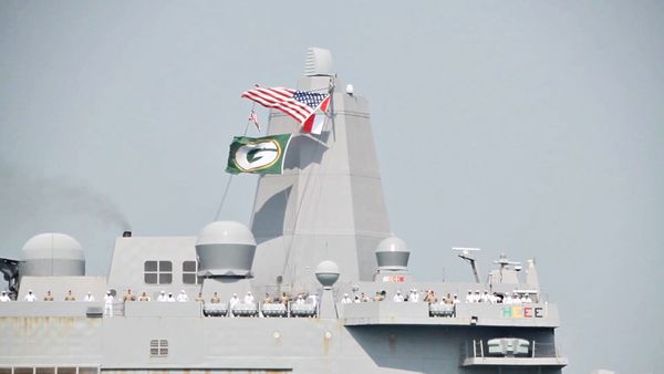 กองทัพเรือต้อนรับ Uss Green Bay ร่วมฝึกคอบร้าโกลด์ 2020