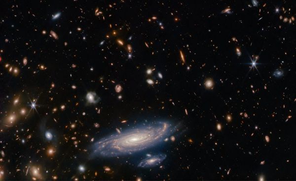 พบกาแล็กซีคล้ายทางช้างเผือก โดยกล้องโทรทรรศน์อวกาศเจมส์ เวบบ์