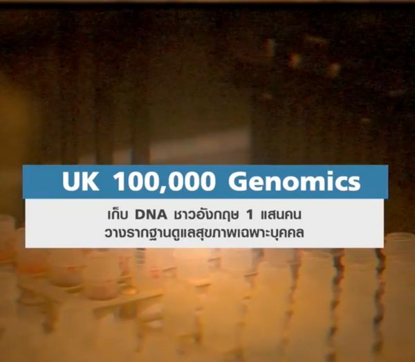 “จีโนมิกส์” การแพทย์แห่งอนาคต สู้โรคด้วยรหัสพันธุกรรม