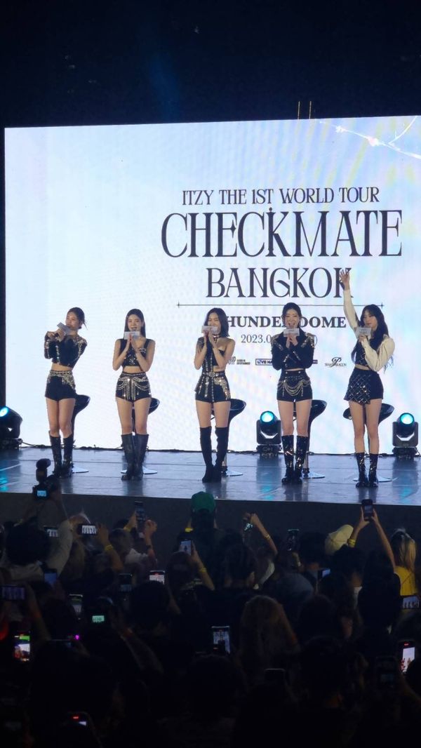 5 สาว ITZY แถลงจัดคอนเสิร์ตใหญ่ในไทย ITZY THE 1ST WORLD TOUR ‘CHECKMATE’(มีคลิป)