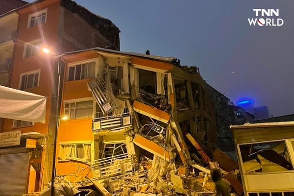 รวมภาพความเสียหาย แผ่นดินไหว รุนแรงขนาด 7.8 ในตุรกี
