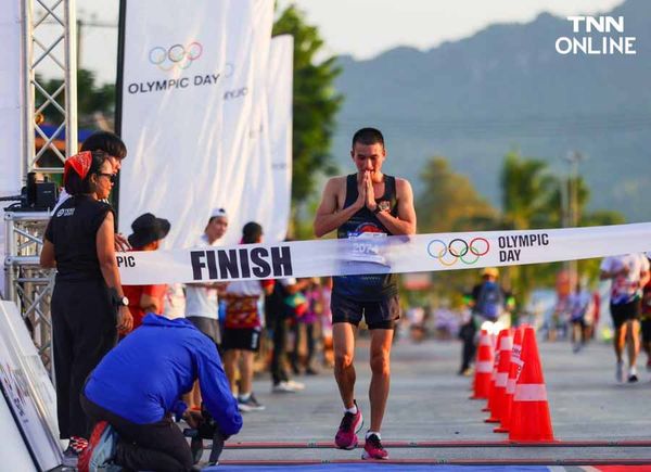 ยิ่งใหญ่ส่งท้ายปี “เดิน-วิ่ง โอลิมปิกเดย์-กาญจนบุรี” คนแห่ร่วมเปิด “สกายวอล์ค”