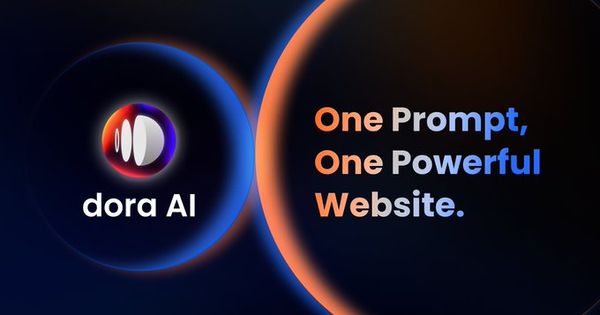 Dora AI เครื่องมือสร้างเว็บไซต์จากข้อความแค่บรรทัดเดียว