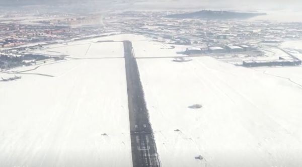 เปิดภาพมุมสูง ‘สเปน’ หิมะปกคลุมแทบทุกพื้นที่หนักสุดรอบ 50 ปี