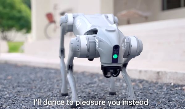 หุ่นยนต์น้องหมาเพื่อนรู้ใจสี่ขา เป็นทั้งเพื่อนวิ่ง เพื่อนคุยในเวลาเดียวกัน