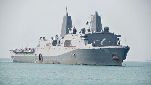 กองทัพเรือต้อนรับ Uss Green Bay ร่วมฝึกคอบร้าโกลด์ 2020
