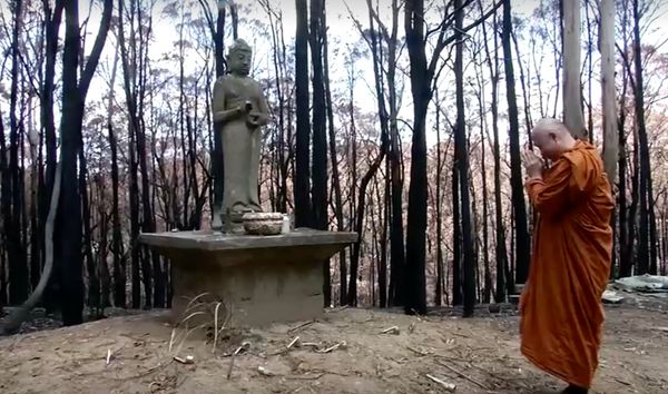 โบสถ์วัดไทยในนครซิดนีย์รอดจากไฟป่าปาฏิหาริย์