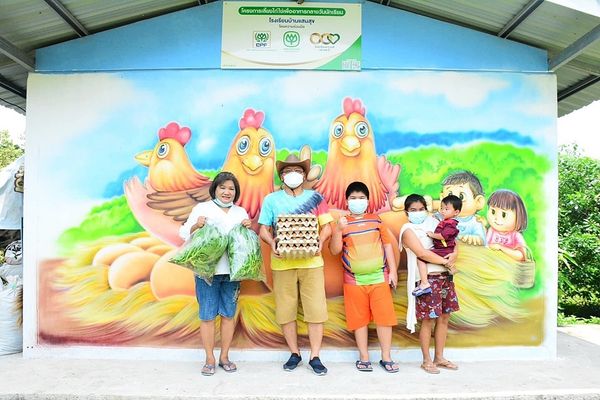 “โรงเรียนบ้านแสนสุข” โมเดลความสำเร็จโครงการเลี้ยงไก่ไข่เพื่ออาหารกลางวัน