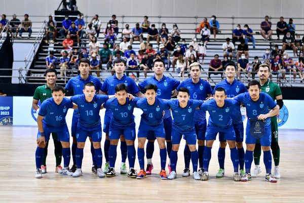 (ไฮไลท์) ผลฟุตซอล NSDF Futsal Championship 2023 สายเอ นัดที่สอง ไทย พบ ญี่ปุ่น