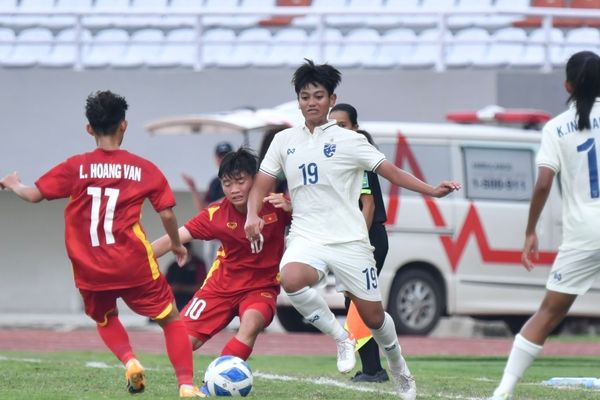 ผลฟุตบอลหญิง U18 ปี ชิงแชมป์อาเซียน 2022 รอบแบ่งกลุ่ม นัดสุดท้าย เวียดนาม พบ ไทย