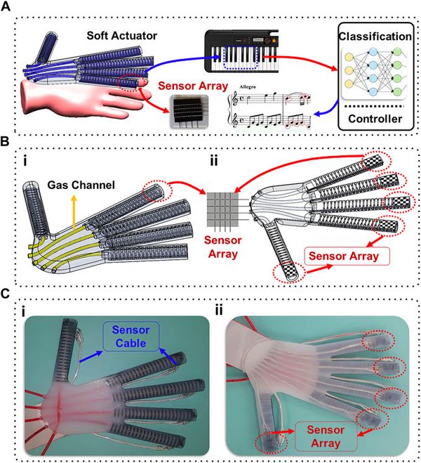 ถุงมือ AI เสริมพลัง ช่วยผู้ป่วยหลอดเลือดสมองเล่นเปียโนอีกครั้ง