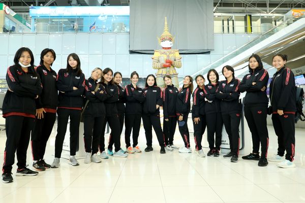 'โปโลน้ำหญิงไทย' ออกเดินทางลุยชิงแชมป์เอเชีย 2023 ที่สิงคโปร์