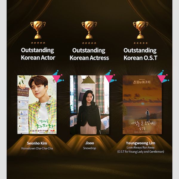 'คิมซอนโฮ - จีซู - พีพี กฤษฏ์’!! คว้ารางวัล Seoul International Drama Awards