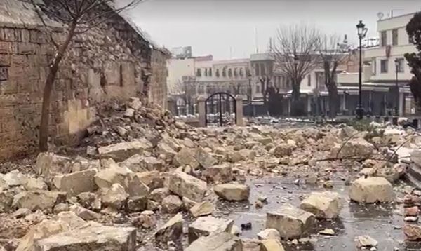 แผ่นดินไหวตุรกี เปิดภาพ ปราสาทกาซิอันเตป อายุมากกว่า 2,000 ปีพังเสียหายหนัก