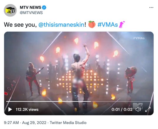 โมเมนต์เด็ด MTV VMAs!! ‘ลิซ่า BLACKPINK, ป๋าเดปป์, แม่เทย์, Maneskin’ ฮอตไม่มีใครยอมใคร