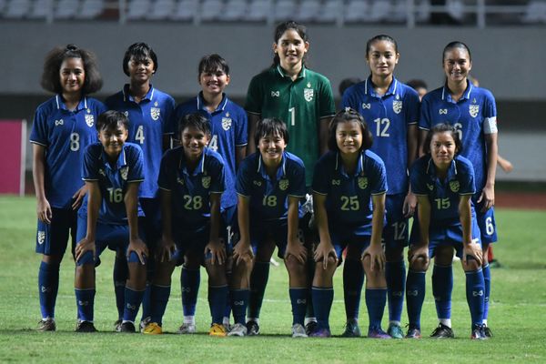ผลฟุตบอลหญิง U18 ชิงแชมป์อาเซียน 2022 รอบแบ่งกลุ่ม นัดที่สาม ไทย พบ อินโดนีเซีย