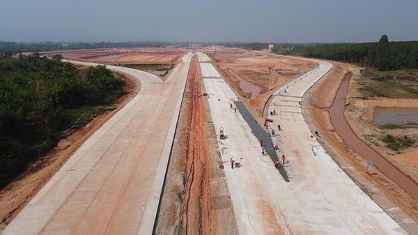 โครงการก่อสร้างสะพานมิตรภาพไทย - ลาว แห่งที่ 5 เดินหน้าเร็วกว่าแผน คืบหน้าแล้ว36.7%