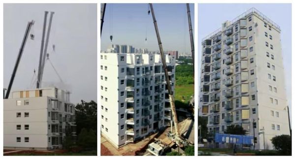 บริษัทก่อสร้างจีนโชว์พลัง !! สร้างตึก 11 ชั้นให้เสร็จภายในวันเดียว