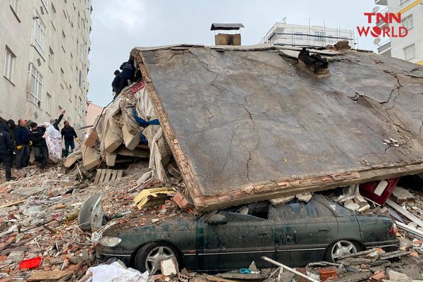 รวมภาพความเสียหาย แผ่นดินไหว รุนแรงขนาด 7.8 ในตุรกี