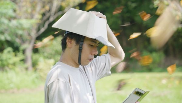Google ญี่ปุ่นทำ “หมวกแป้นพิมพ์” งานสร้างสรรค์ที่ใช้ได้จริง