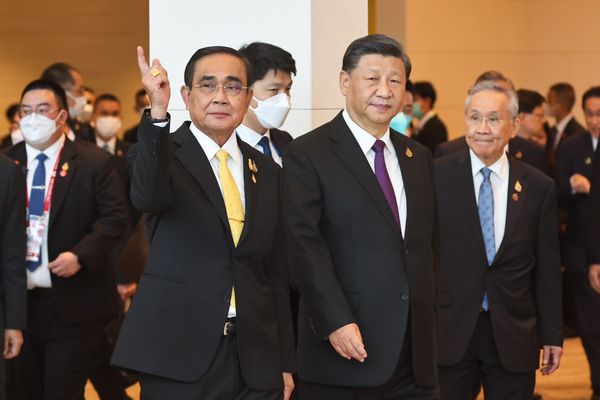 APEC 2022 ประมวลภาพ ผู้นำ เดินทางมาถึงศูนย์การประชุมแห่งชาติสิริกิติ์
