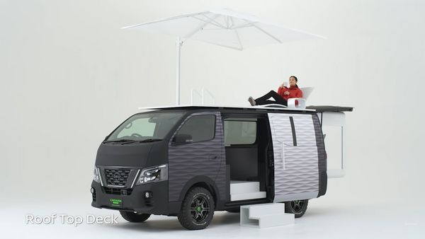สบาย ๆ กับไอเดียรถตู้ Nissan ที่ออกแบบเพื่อการ Work from home!