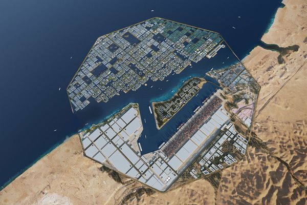 ชมดิไซน์ “Oxagon” เมืองลอยน้ำใหญ่ที่สุดในโลกของซาอุดีอาระเบีย 