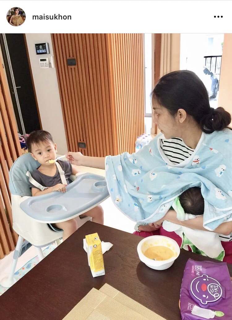 ใหม่ สุคนธวา ฉุนจัด! ขอเคลียร์ดราม่าให้นมลูกต่อหน้าพระ 
