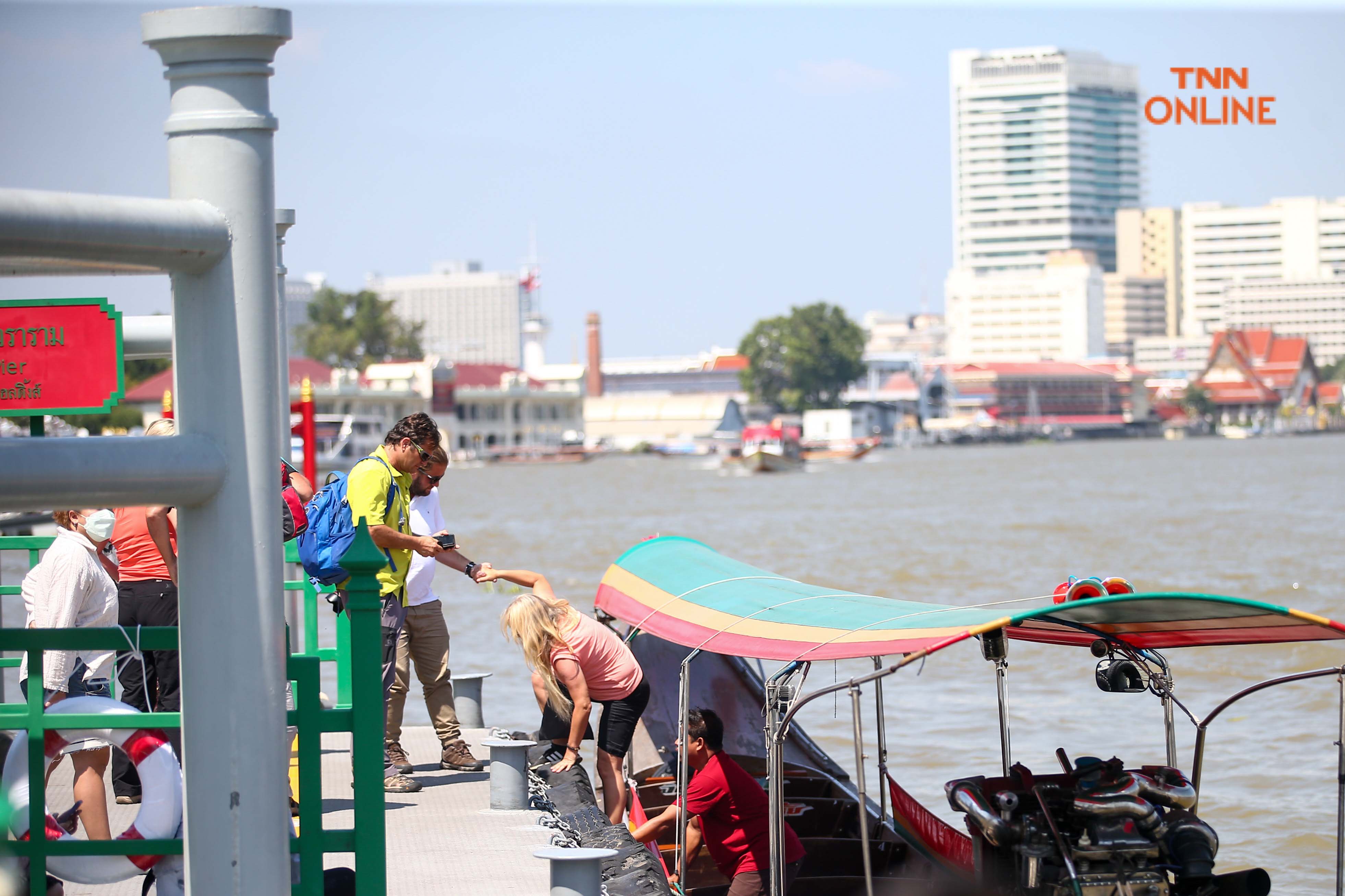 โป๊ะเรือวัดอรุณโฉมใหม่ รองรับ นทท. เดินทางเที่ยวไทยจำนวนมาก โป๊ะเรือวัดอรุณโฉมใหม่ รองรับ นทท. เดินทางเที่ยวไทยจำนวนมาก