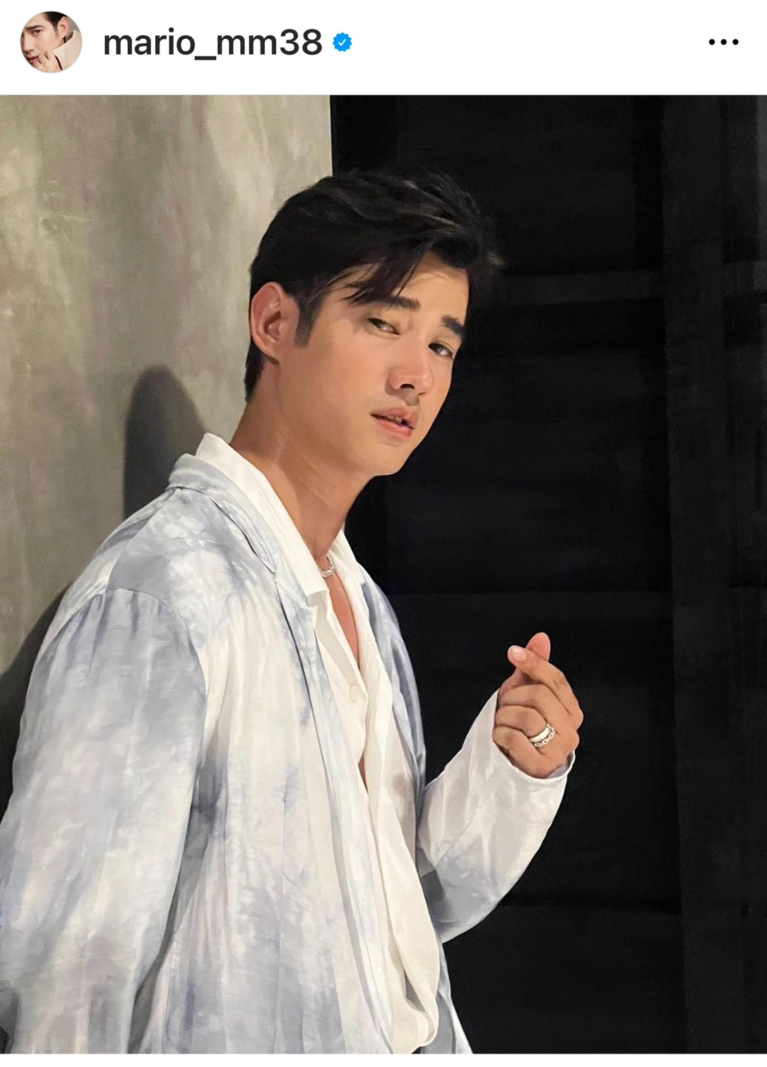 มาริโอ้ ยอมรับมีมุมขี้น้อยใจ แต่ชอบเก็บไว้ไม่บอก จันจิ มาริโอ้ ยอมรับมีมุมขี้น้อยใจ แต่ชอบเก็บไว้ไม่บอก จันจิ