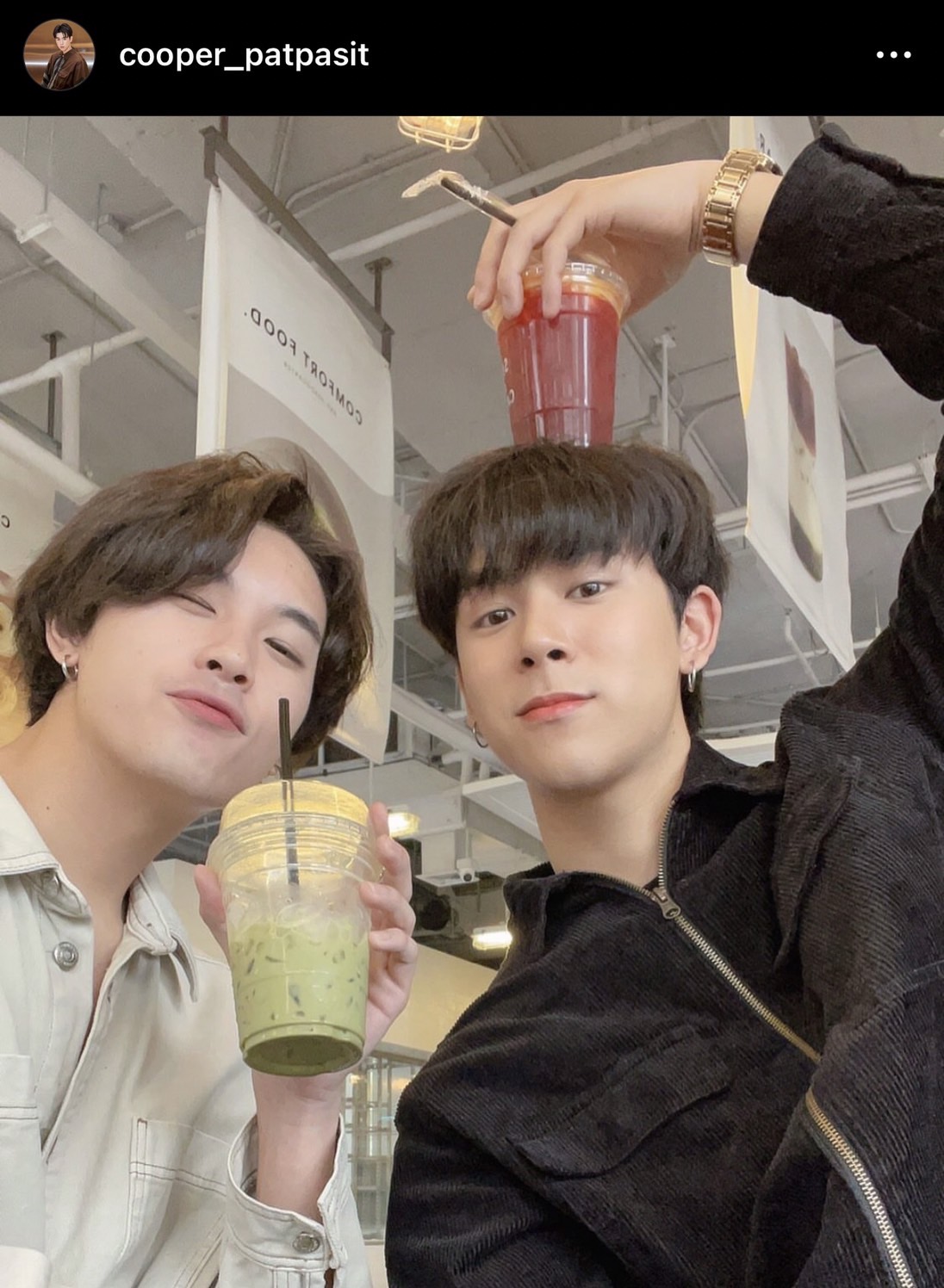 คูปเปอร์-ปอย ยันไม่ใช่คู่จิ้นเรือเเตก พร้อมขอบคุณเเฟนๆที่ยังนึกถึง 