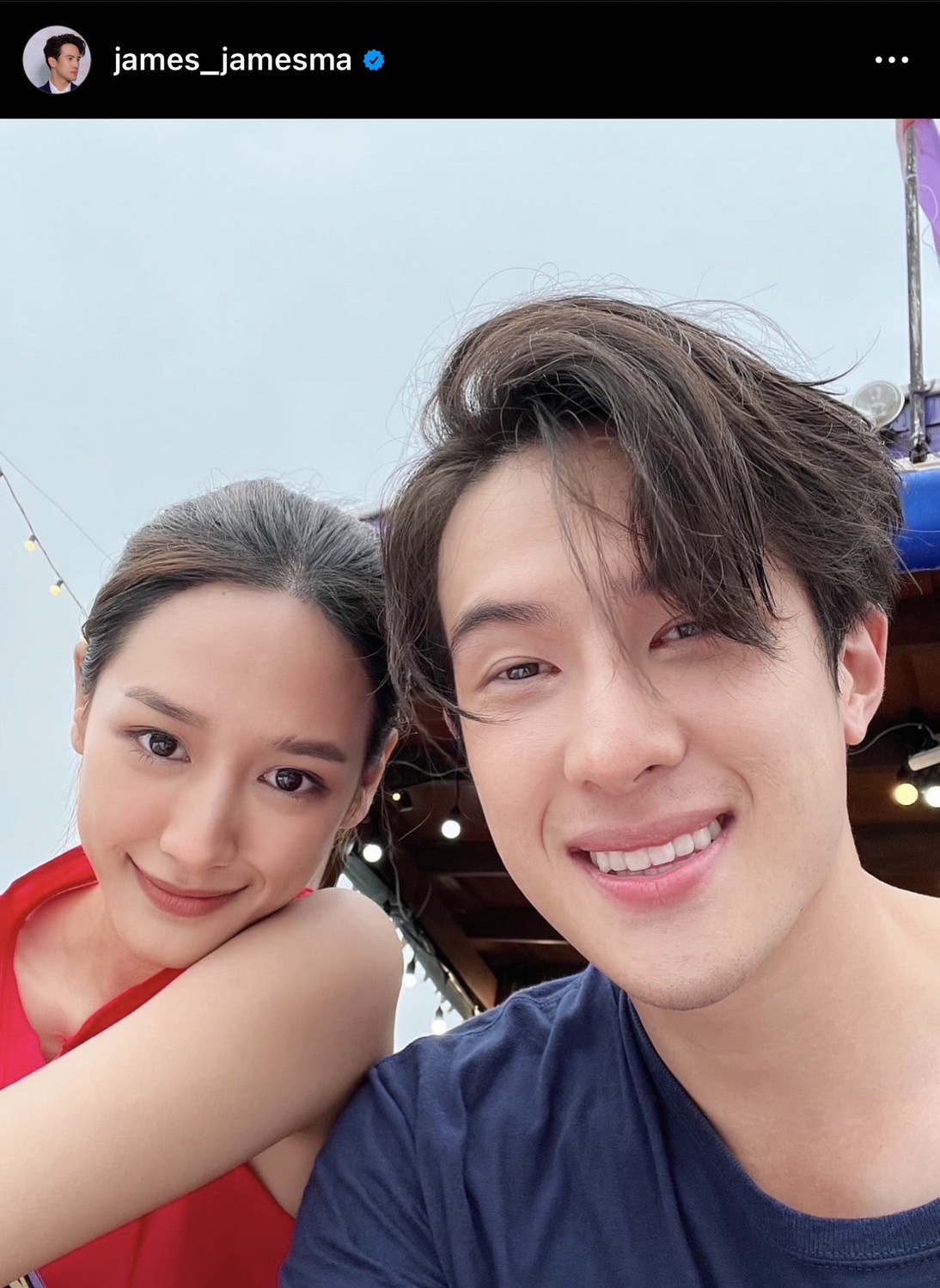 ขยับความสัมพันธ์แล้ว! “เจมส์ มาร์” รับ “น้องพาย” คือคนของหัวใจ