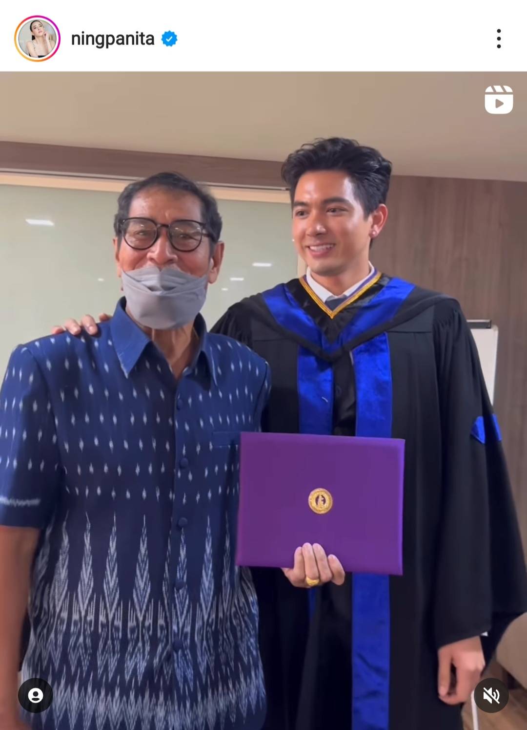 “เข้ม หัสวีร์” สุดปลื้มคว้าใบปริญญามาฝากครอบครัวได้สำเร็จ “เข้ม หัสวีร์” สุดปลื้มคว้าใบปริญญามาฝากครอบครัวได้สำเร็จ