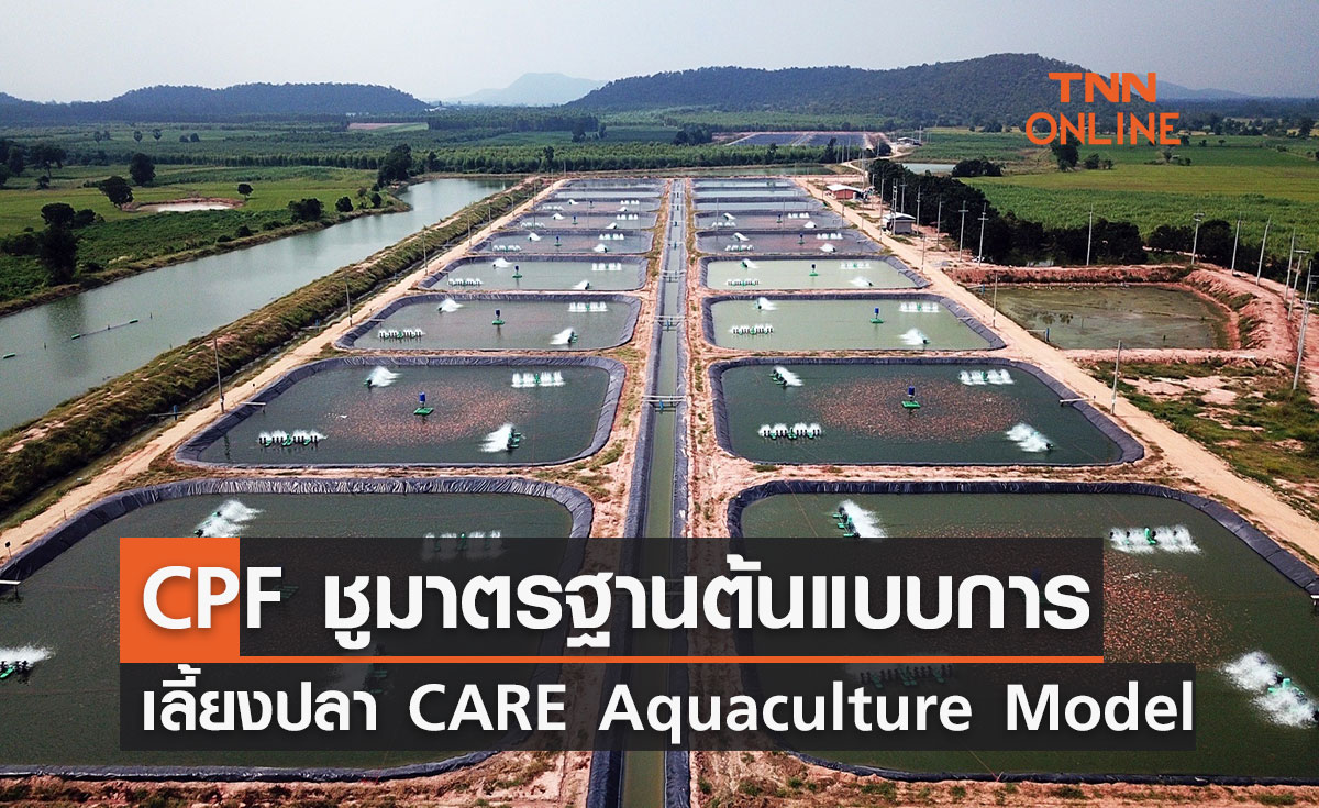 ซีพีเอฟ ชูมาตรฐานต้นแบบการเลี้ยงปลา “CARE Aquaculture Model” 