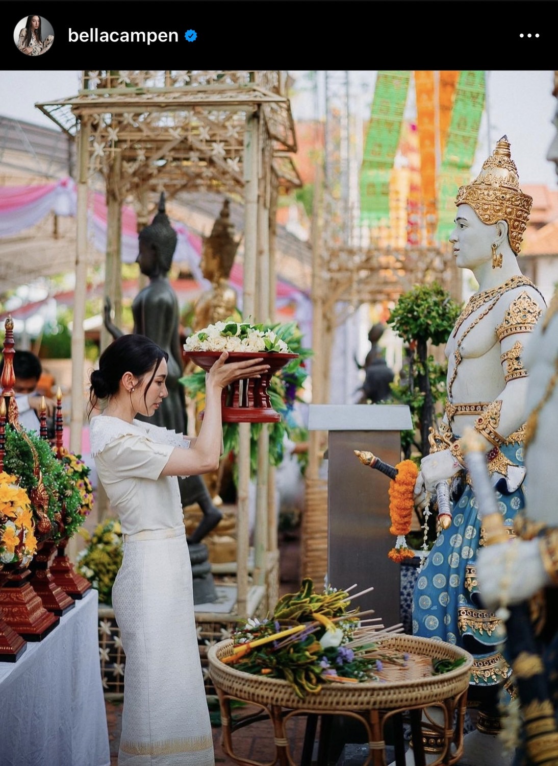 เบลล่า ราณี ร่วมเป็นเจ้าภาพเครื่องบวงสรวง งานประเพณีของจังหวัดเชียงใหม่ เบลล่า ราณี ร่วมเป็นเจ้าภาพเครื่องบวงสรวง งานประเพณีของจังหวัดเชียงใหม่