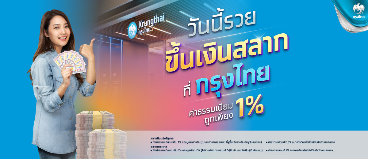 ถูกหวยมาทางนี้! เปิดขั้นตอนขึ้นเงินรางวัลที่ กองสลากฯและธนาคาร ต้องทำอย่างไร