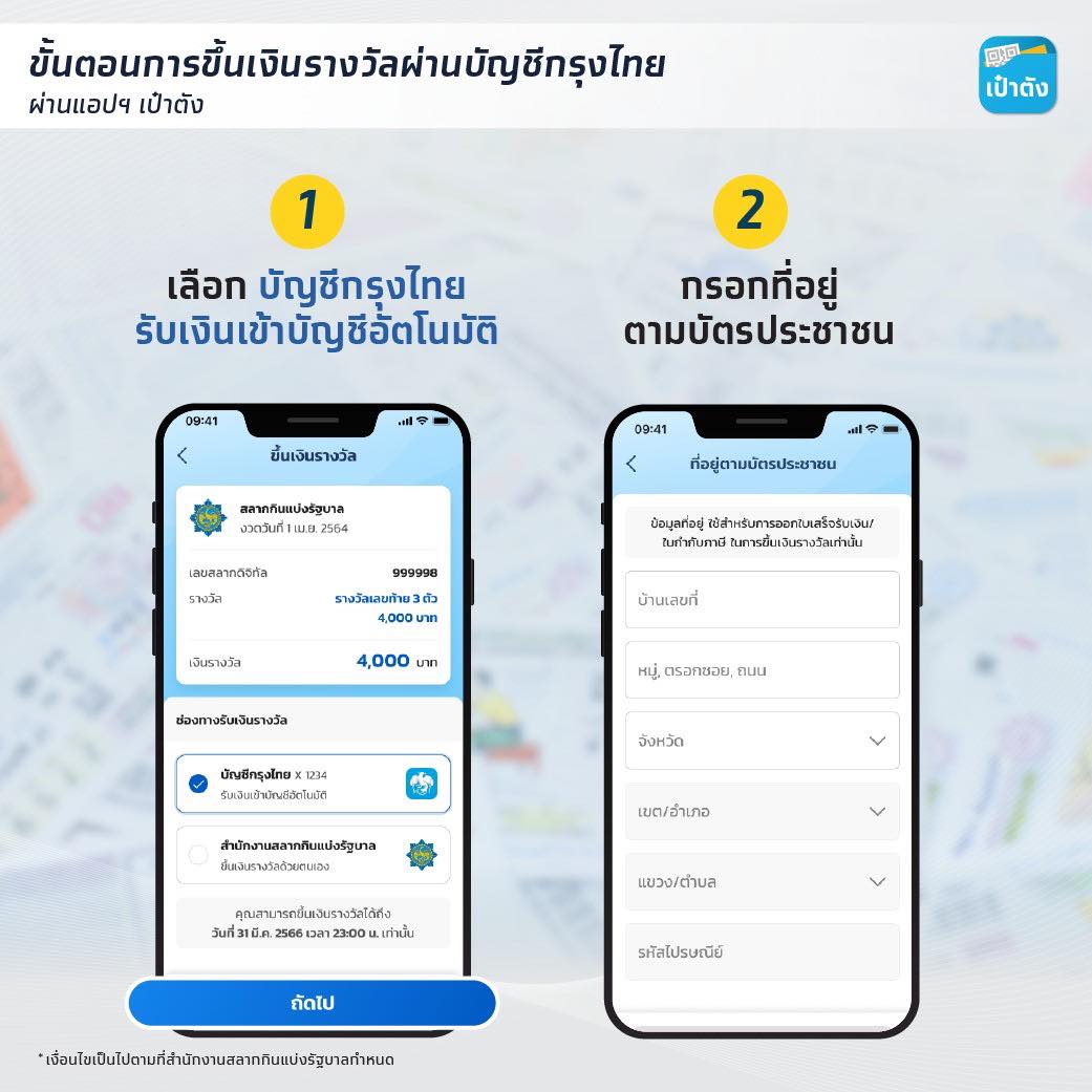 สรุปครบทุกขั้นตอน! วิธีขึ้นเงินรางวัล สลากดิจิทัล ไม่อยากพลาดต้องทำอย่างไร