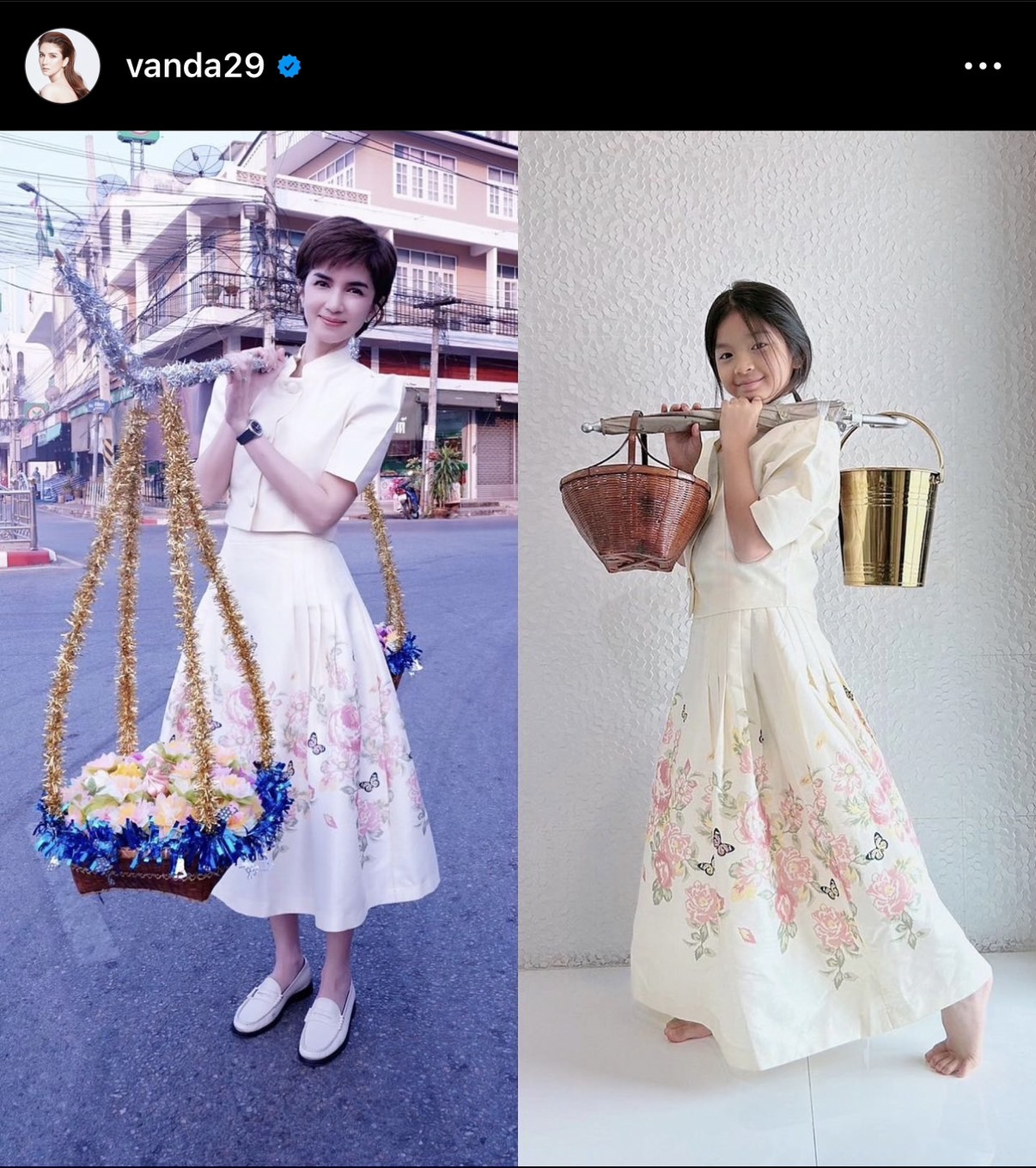 โตเป็นสาวแล้ว! โบว์ แวนด้า โพสต์ภาพ น้องมะลิ ใส่ชุดแม่โบว์ สวยทั้งแม่ทั้งลูก โตเป็นสาวแล้ว! โบว์ แวนด้า โพสต์ภาพ น้องมะลิ ใส่ชุดแม่โบว์ สวยทั้งแม่ทั้งลูก