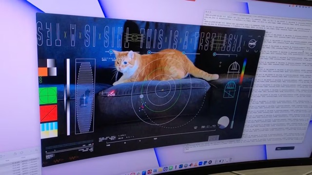 NASA ส่งวิดีโอแมวส้มจากยานอวกาศกลับสู่โลกได้สำเร็จ NASA ส่งวิดีโอแมวส้มจากยานอวกาศกลับสู่โลกได้สำเร็จ