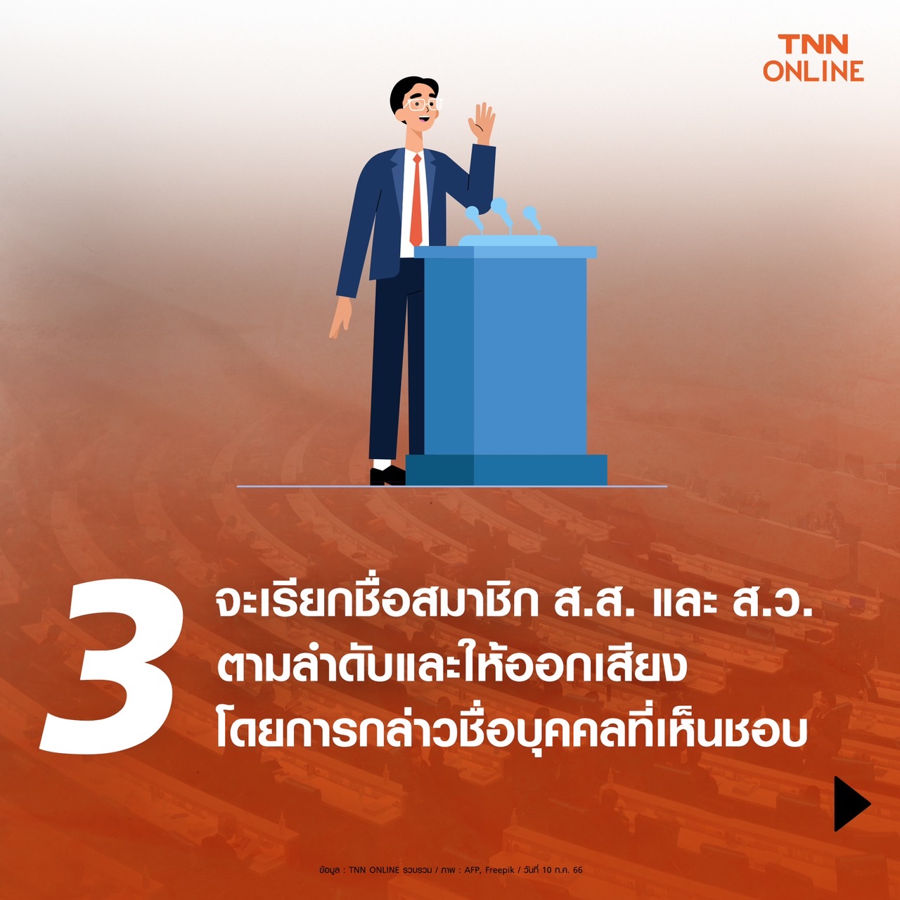 เปิด กติกา โหวตนายกฯ คนที่ 30 พร้อมเดินหน้าจัดตั้งรัฐบาล