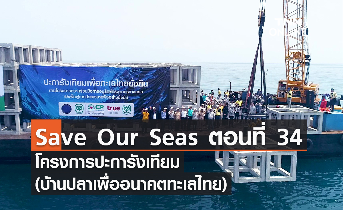 (คลิป) Save Our Seas ตอนที่ 34 โครงการปะการังเทียม (บ้านปลาเพื่ออนาคตทะเลไทย)