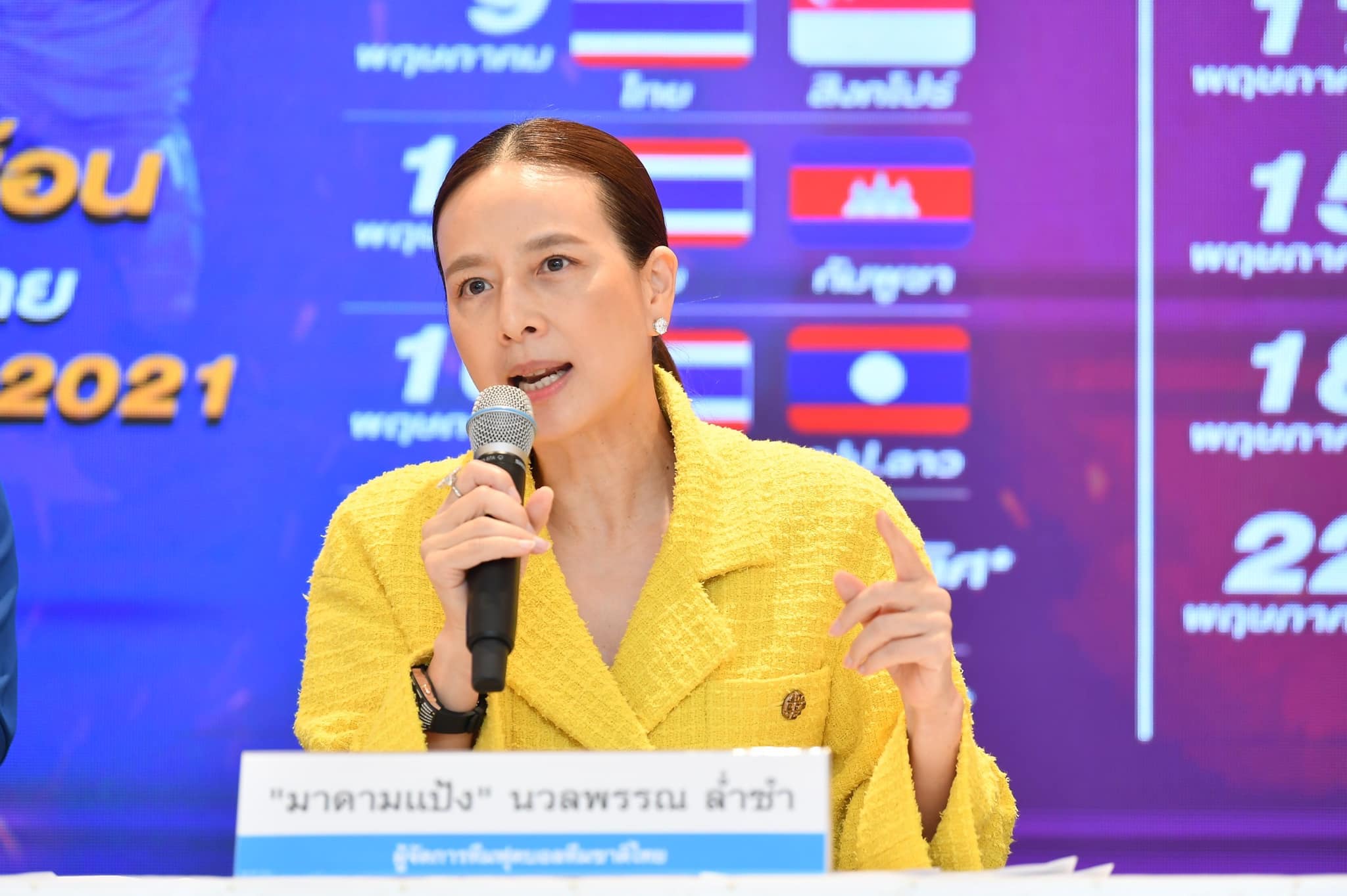 'มาดามแป้ง' ยันได้3แข้งลีกยุโรปลุยซีเกมส์รวมทั้งขอคุยชลบุรีปล่อยนักเตะอีกรอบ 'มาดามแป้ง' ยันได้3แข้งลีกยุโรปลุยซีเกมส์รวมทั้งขอคุยชลบุรีปล่อยนักเตะอีกรอบ